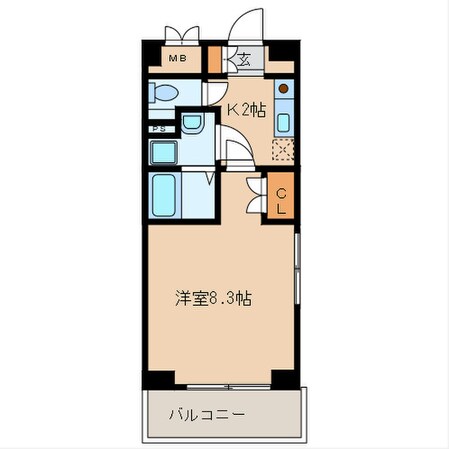 Ｃａｓｔｌｅ伊都の物件間取画像